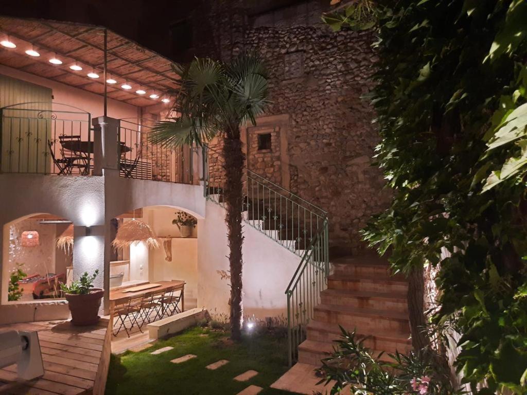 Drome Provencale Maison Familiale Calme Dans Village Valréas Esterno foto