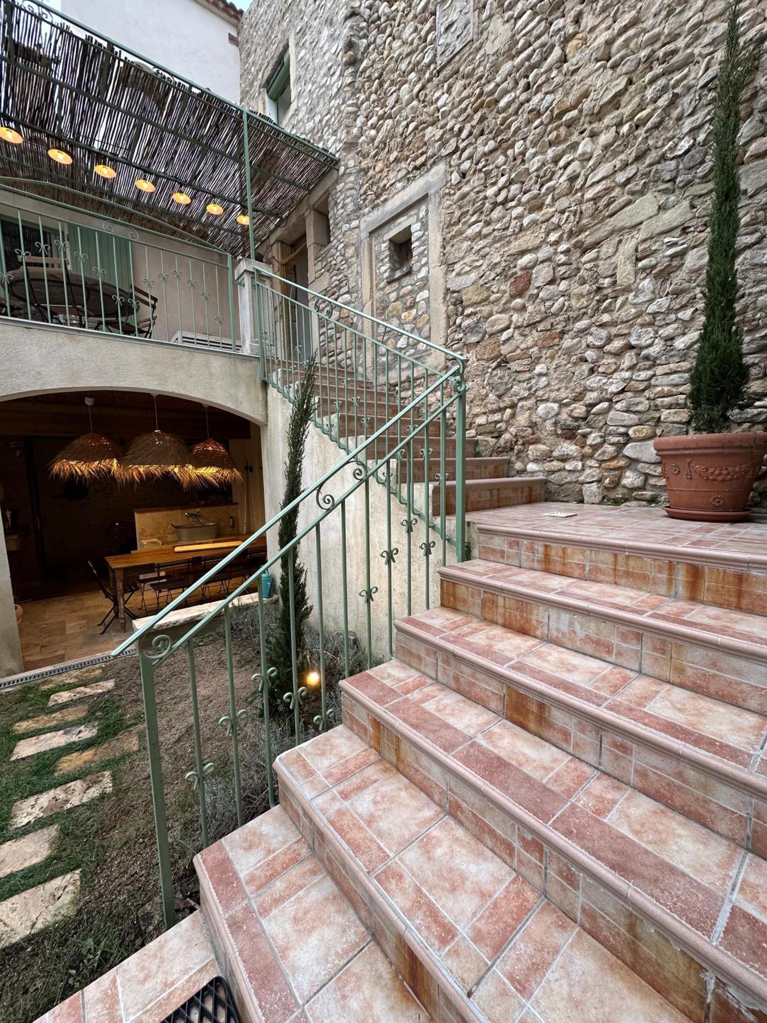 Drome Provencale Maison Familiale Calme Dans Village Valréas Esterno foto