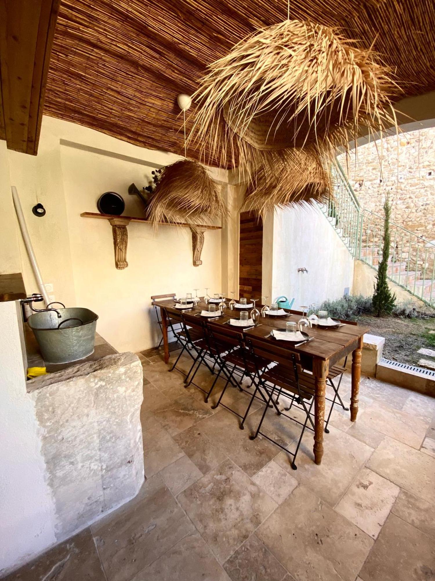 Drome Provencale Maison Familiale Calme Dans Village Valréas Esterno foto