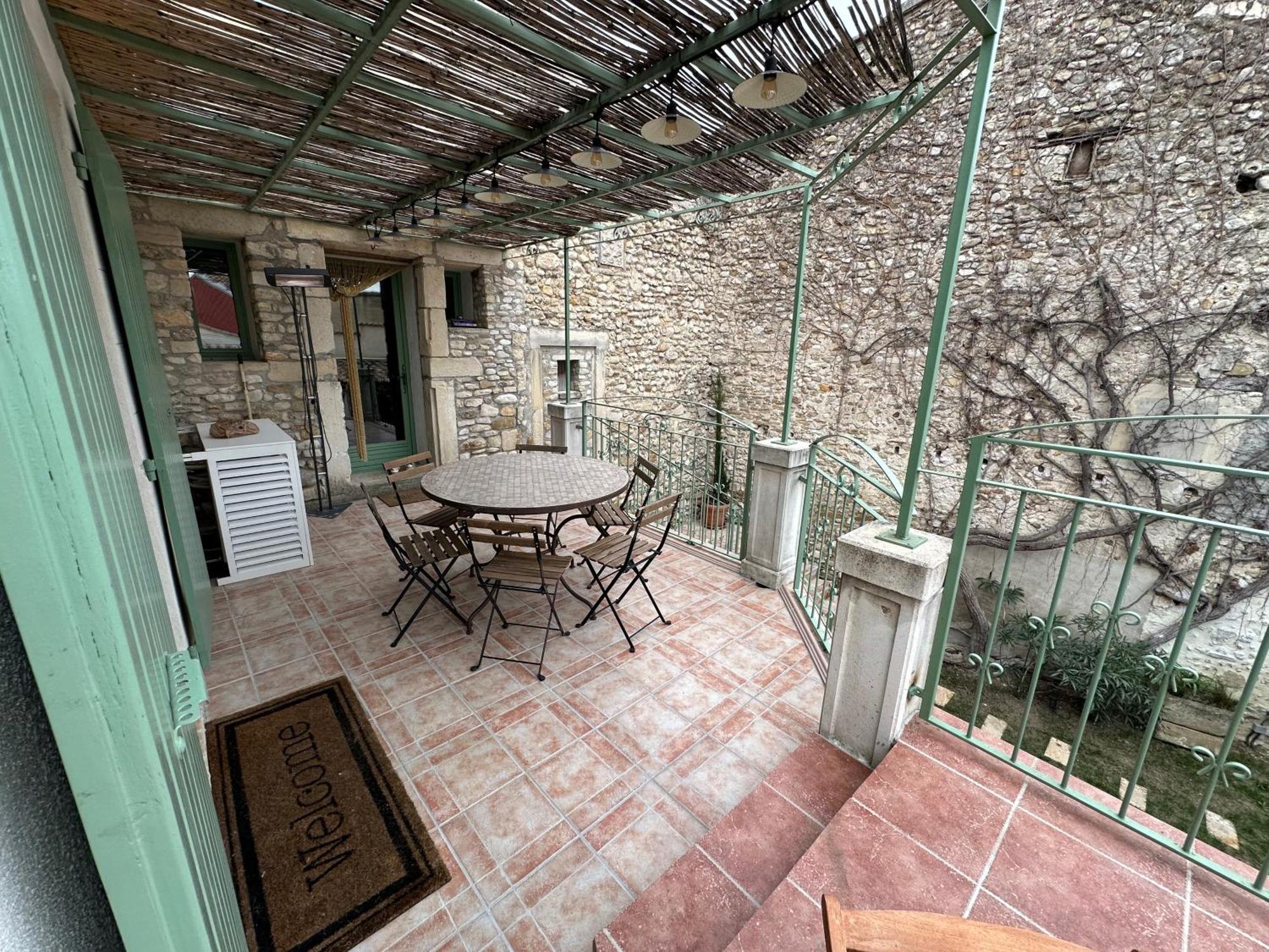 Drome Provencale Maison Familiale Calme Dans Village Valréas Esterno foto
